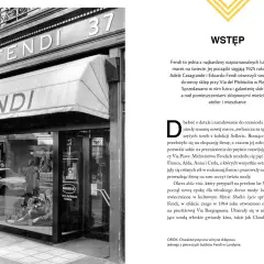 Witryna jednego z pierwszych butików Fendi w Londynie. To właśnie co to Fendi – marka luksusowa z bogatą historią.