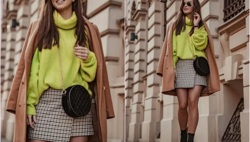 Limonkowy sweter stylizacje: 10 modnych pomysłów na każdą okazję