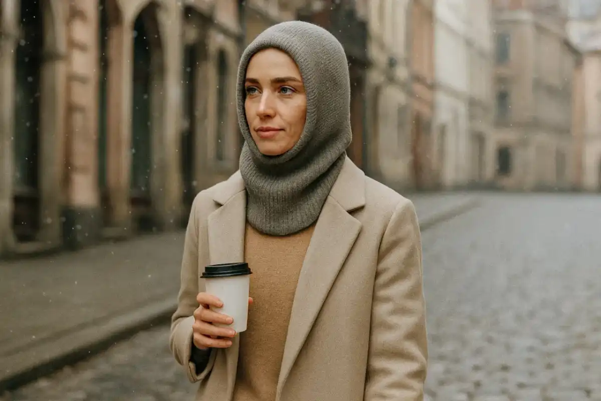 Kominiarka w modzie - jak wybrać i stylizować balaklawę?